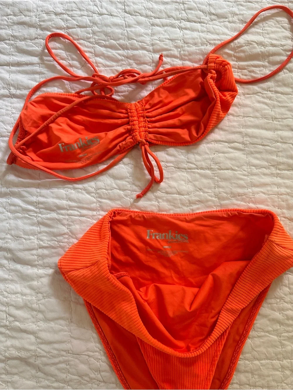 Frankies Bikinis vibrant ribbed